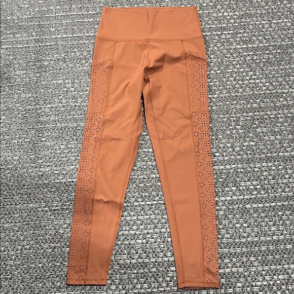 Aerie | Burnt Orange Leggings With Pockets - Picture 1 of 13